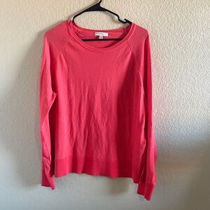 Liverpool Coral Long Sleeve Sweater